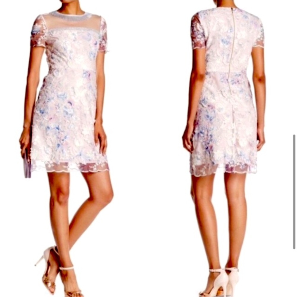 NWOT Tahari Lace Garden Party Frock